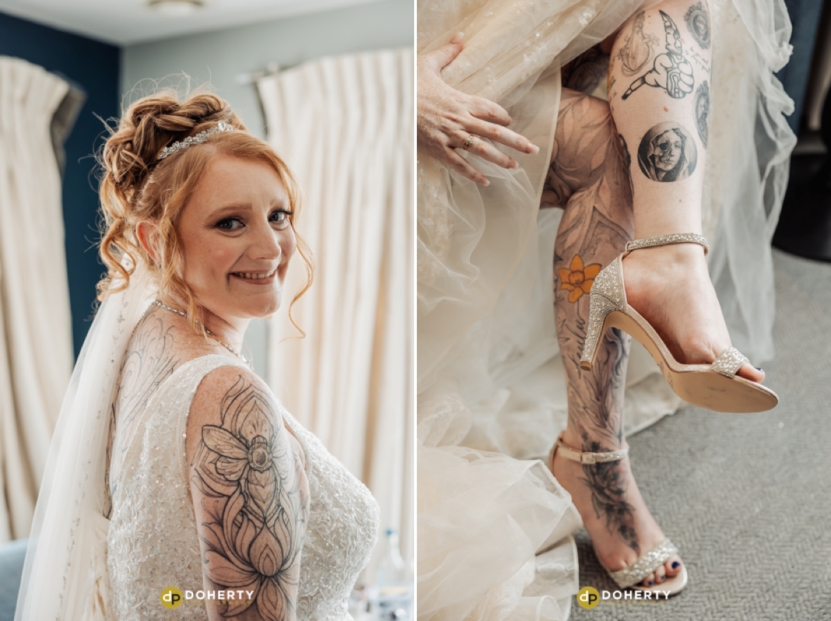 Bride photos at Hogarths wedding in Solihull