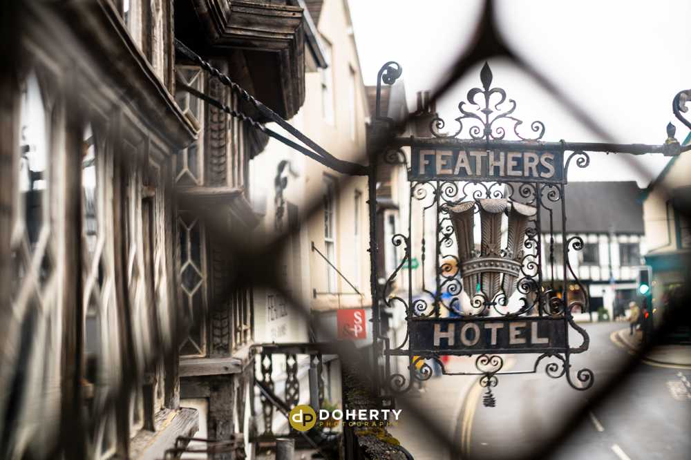 The Feathers Hotel in Ludlow